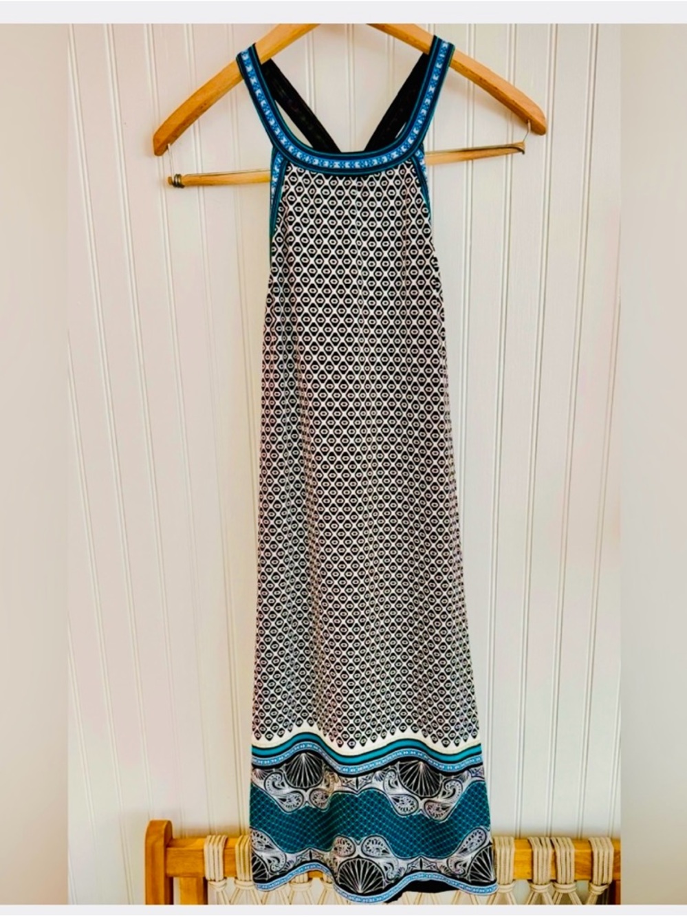 Max Studio Strappy Back Maxi Dress Size S